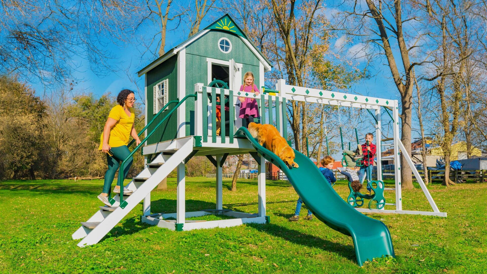 On Stilts Homemade Elevated Wooden Playhouse Design Your Playhouse